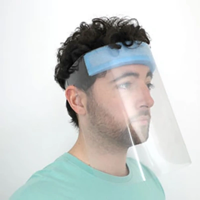 Face Visor Foam Headband Covid 19 Folkestone Printing A