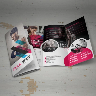 DL 6pp Folded Leaflet Inner Folkestone Printing