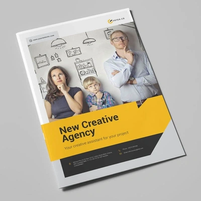 A4 Portrait Stapled Booklet