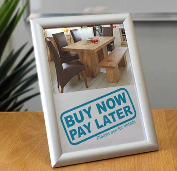 Counter Stand Snap Poster Frame Folkestone Printing