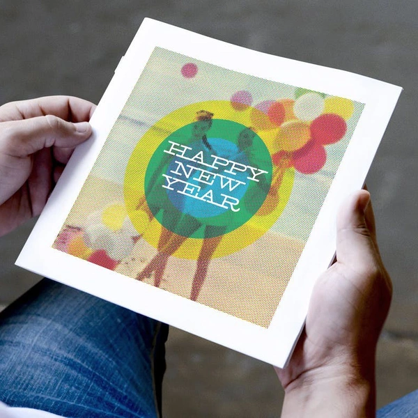 210mm X 210mm Square Stapled Booklet