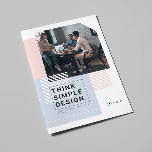 A5 Portrait Stapled Booklet