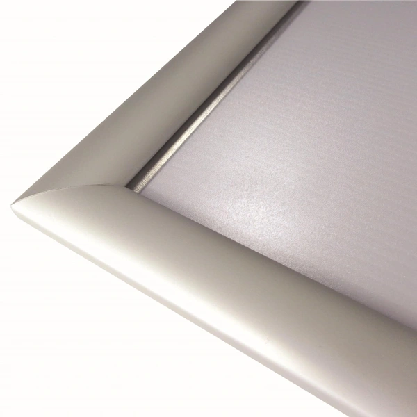 Poster Frame Silver Anodised Snapframe Folkestone Printing